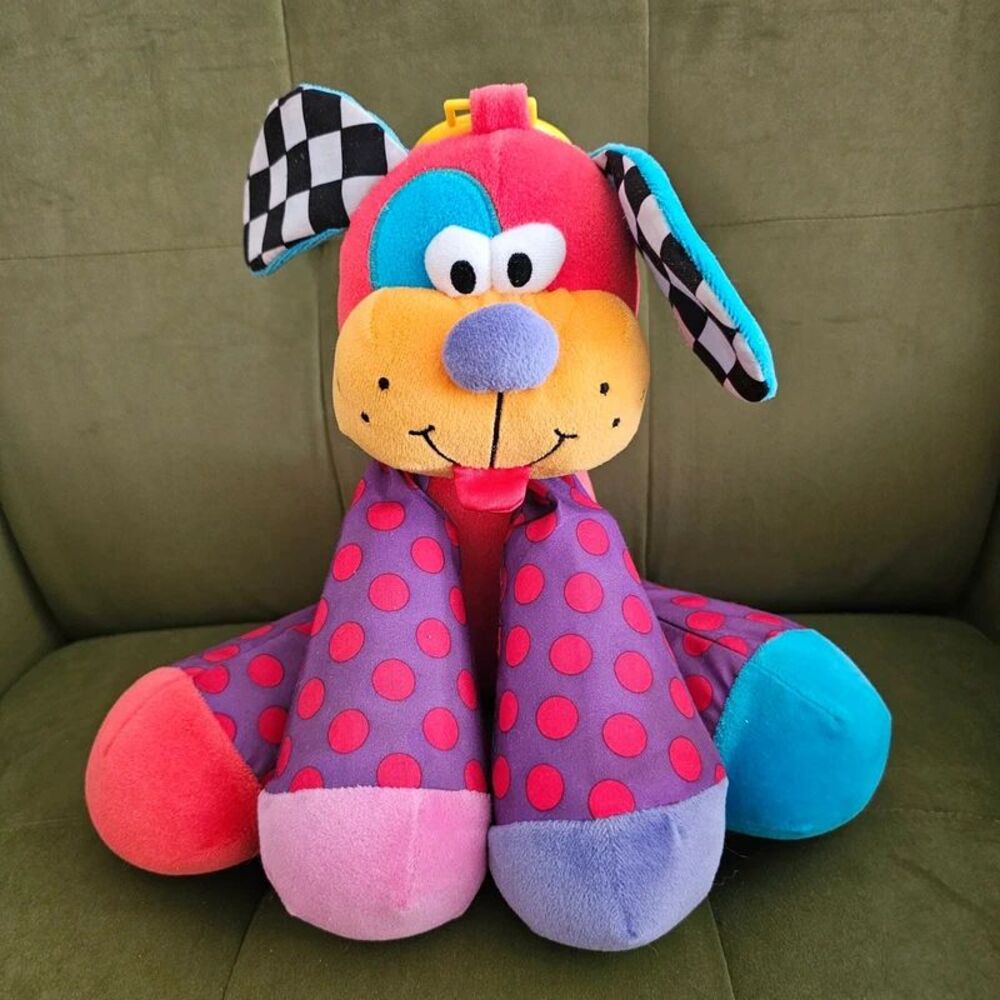 Lamaze Puppy Dog Tunes Plush - Vintage 2003 Baby Musical Infant Toy